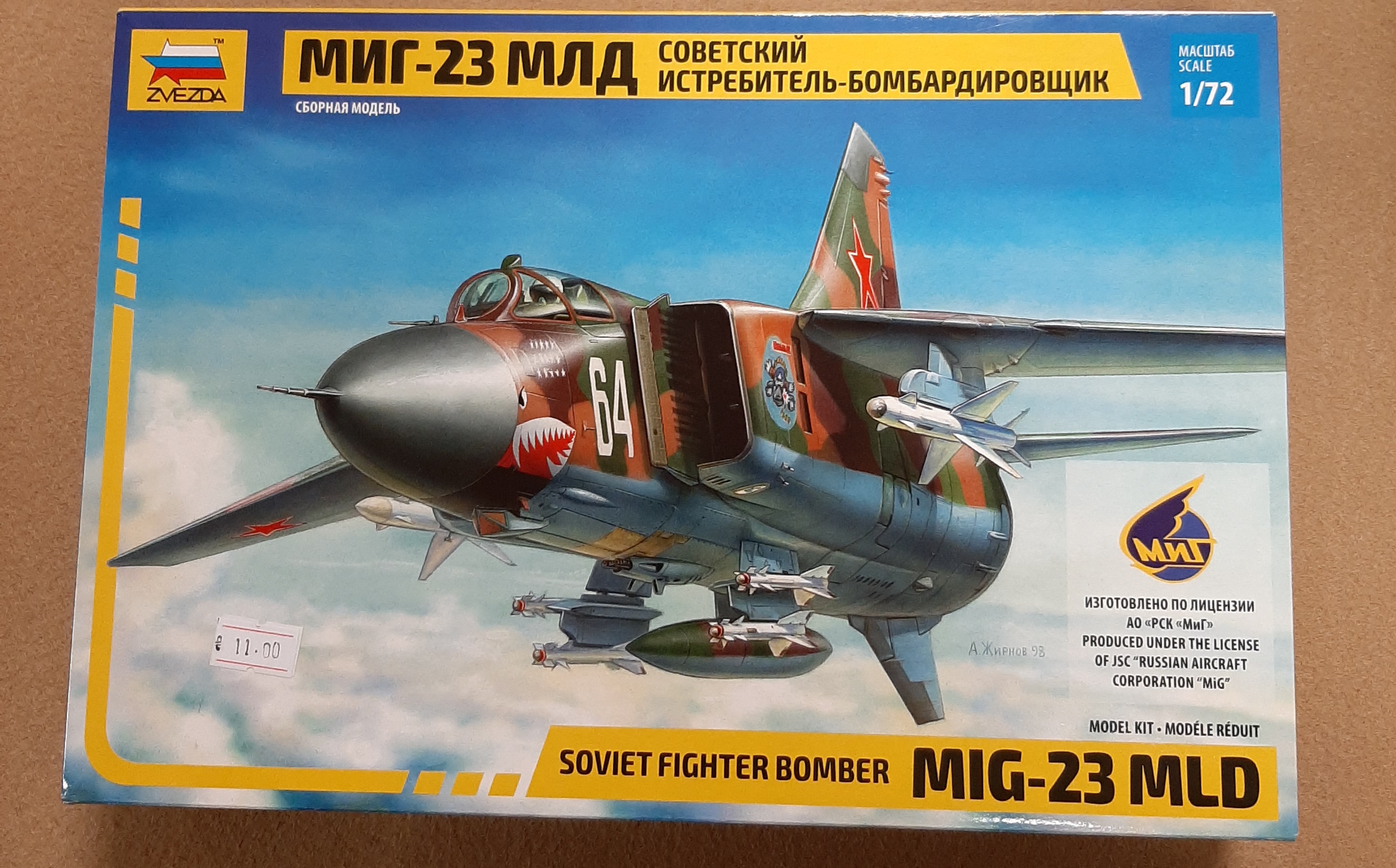 1:72 Mig-23 MLD Soviet Fighter