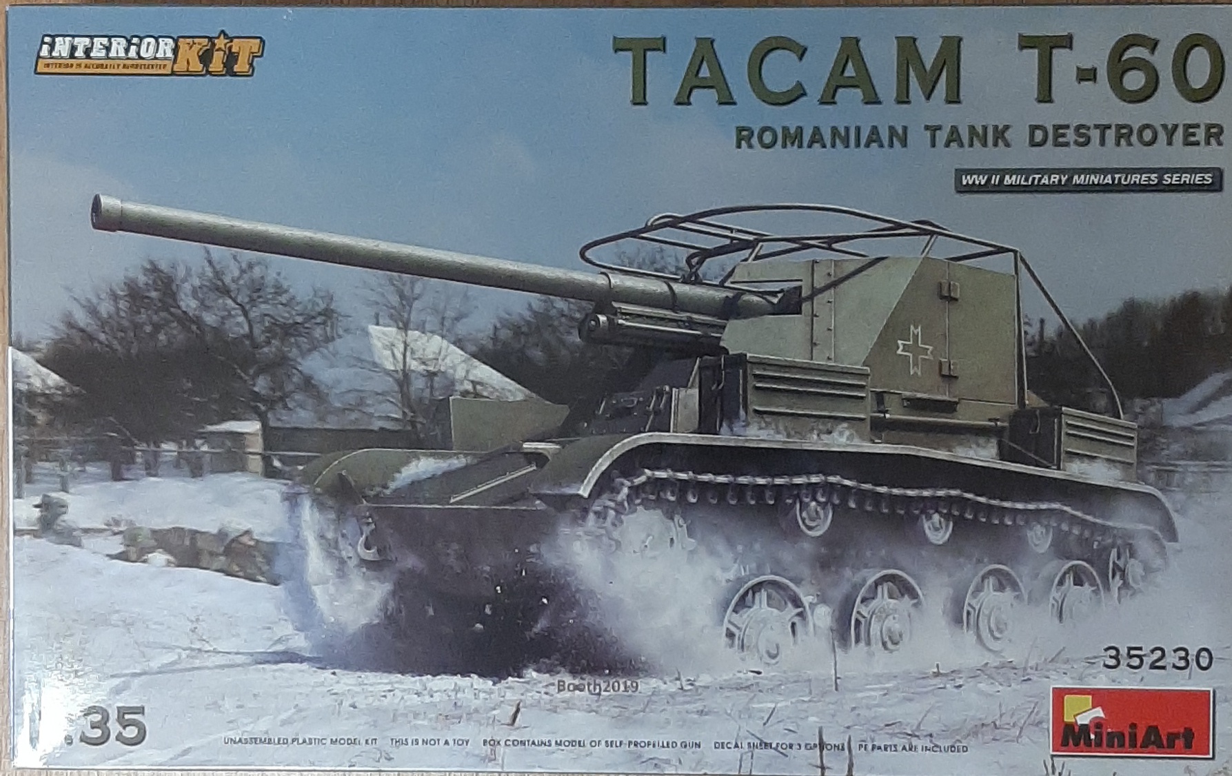 1/35 Tacam T-60 Romanian Tank Destroyer