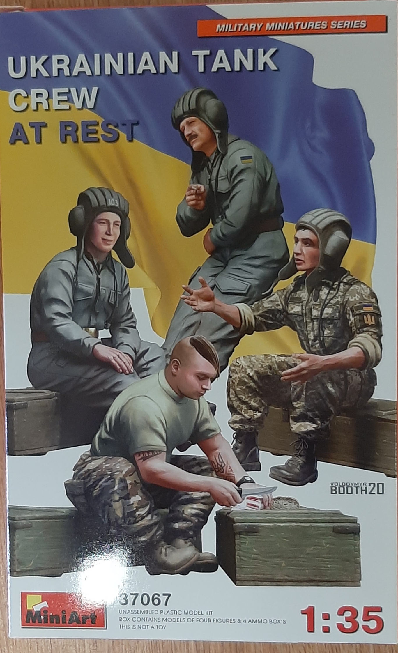 1/35 Ukrainian Tank Crew