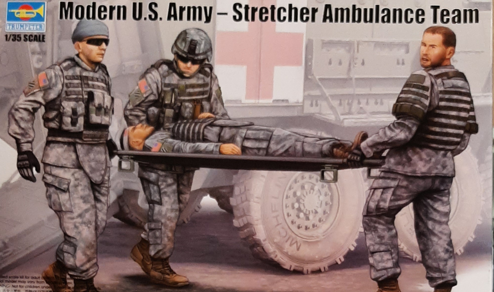 1/35 Modern US Army Ambulance team