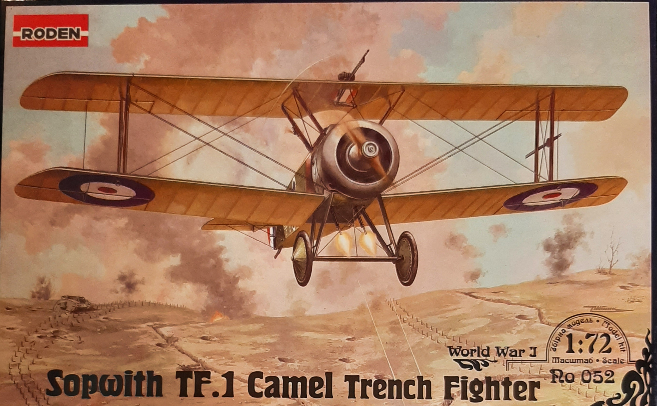 1/72 Sopwith F.1 Camel Trench Fighter