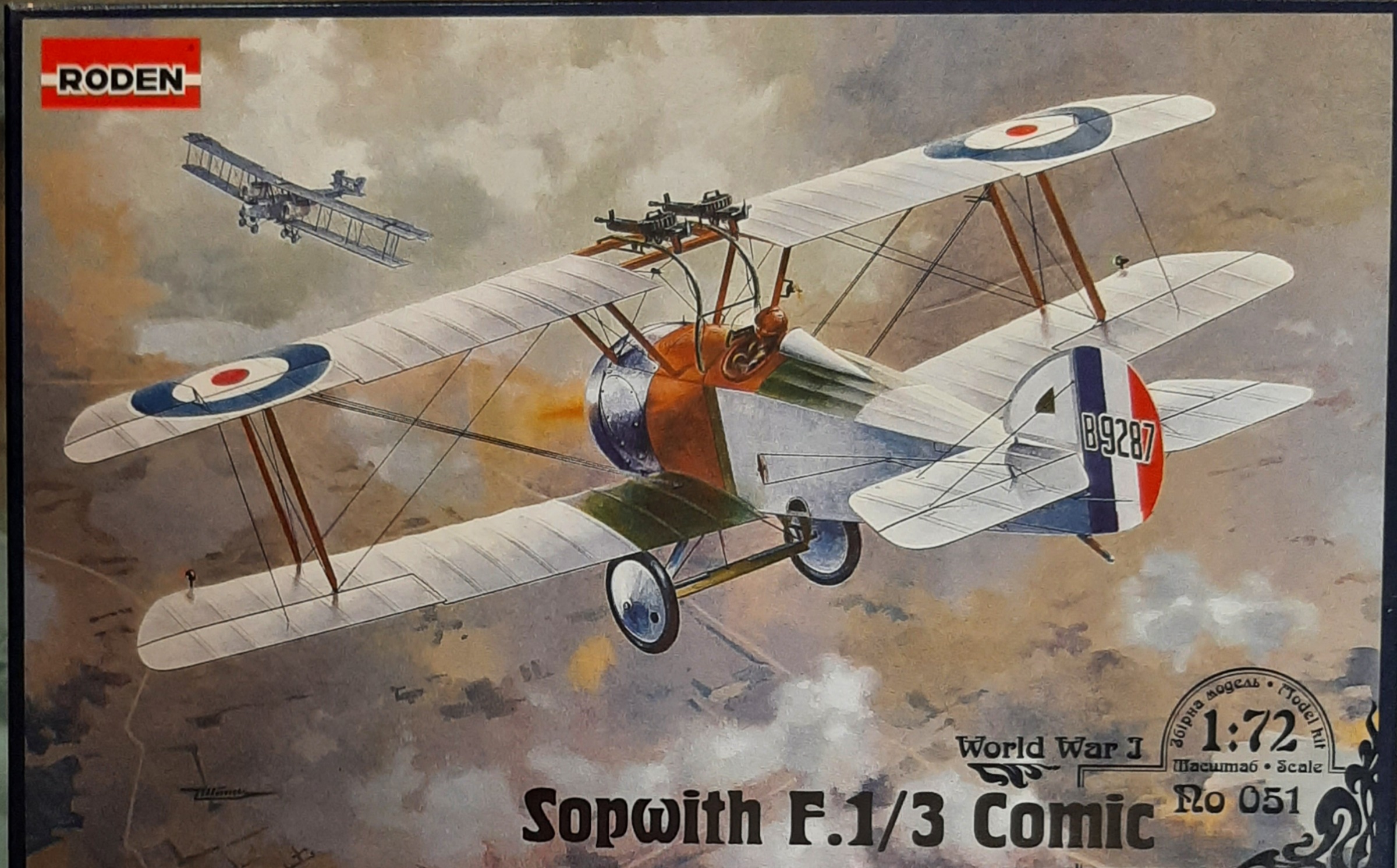 1/72 Sopwith F.1 /3 Comic
