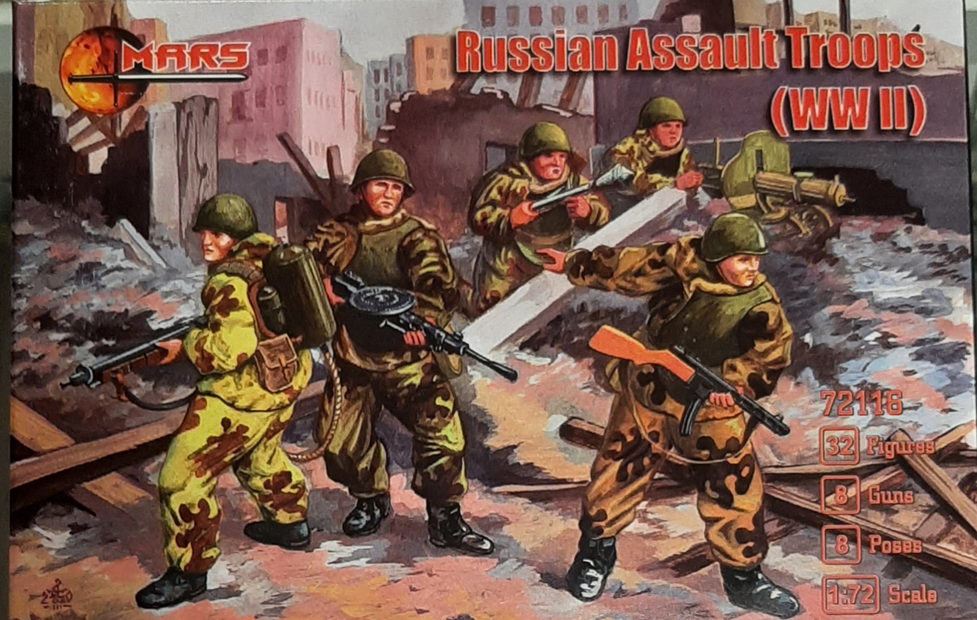 1/72 Russian Assault troops