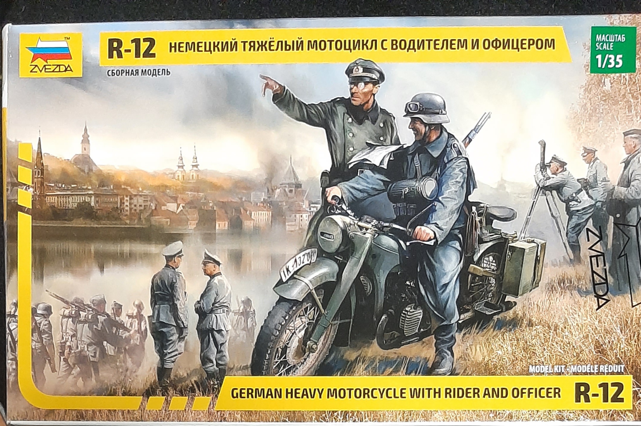 1/35 German R-12 motorcycle