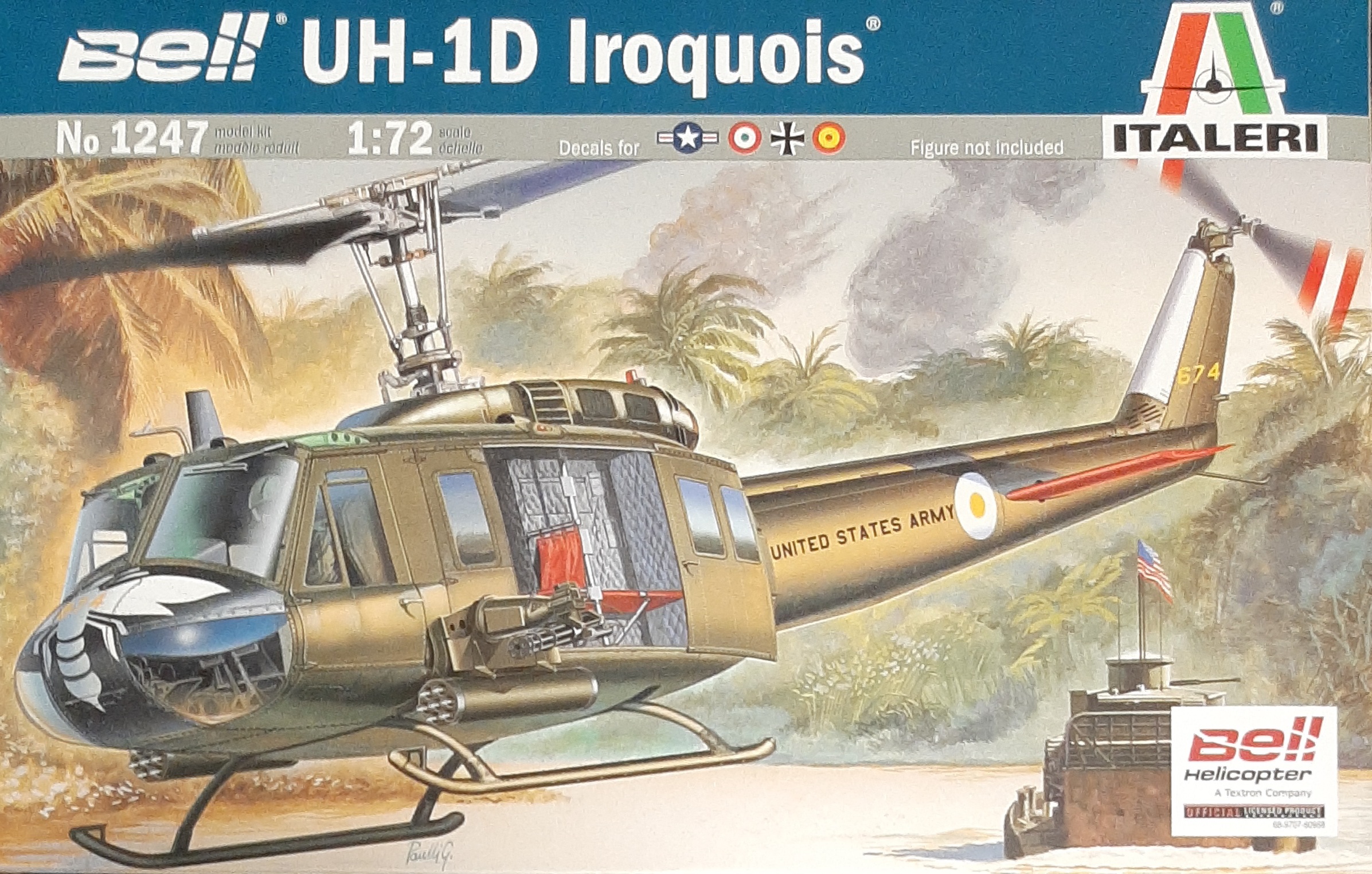 1/72 UH-1 D Iroquios