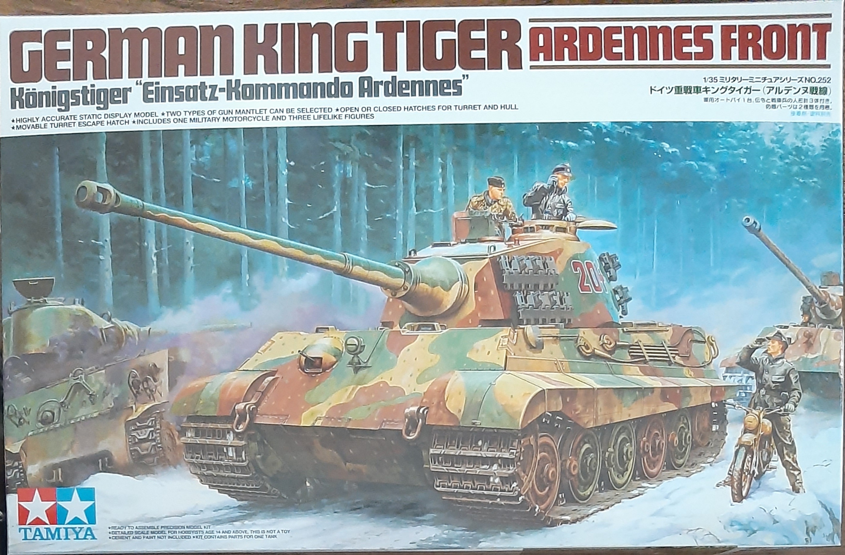 1/35 King Tiger Ardennes front