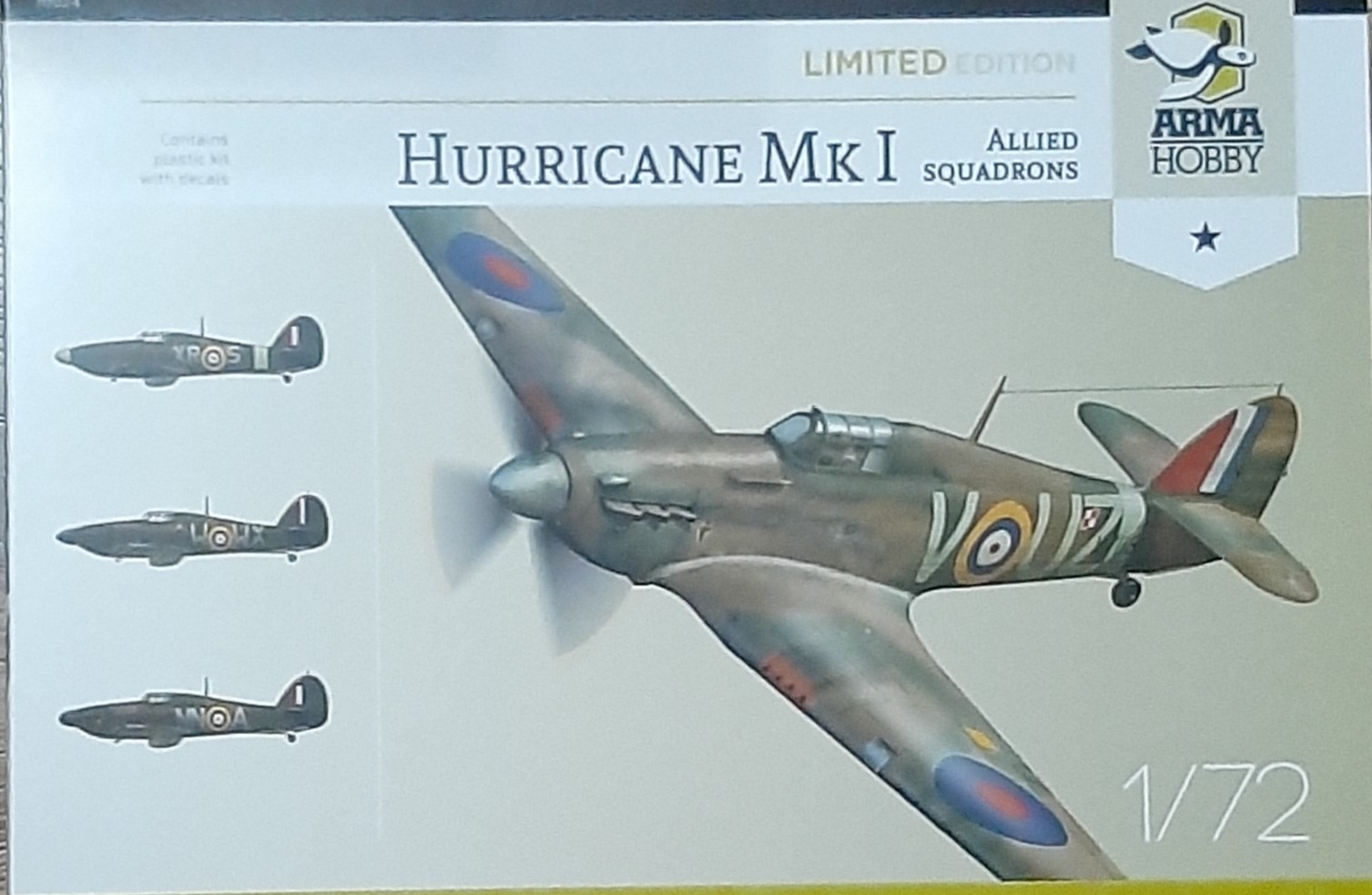 1/72 Hurricane Mk1 Allied Squadrons