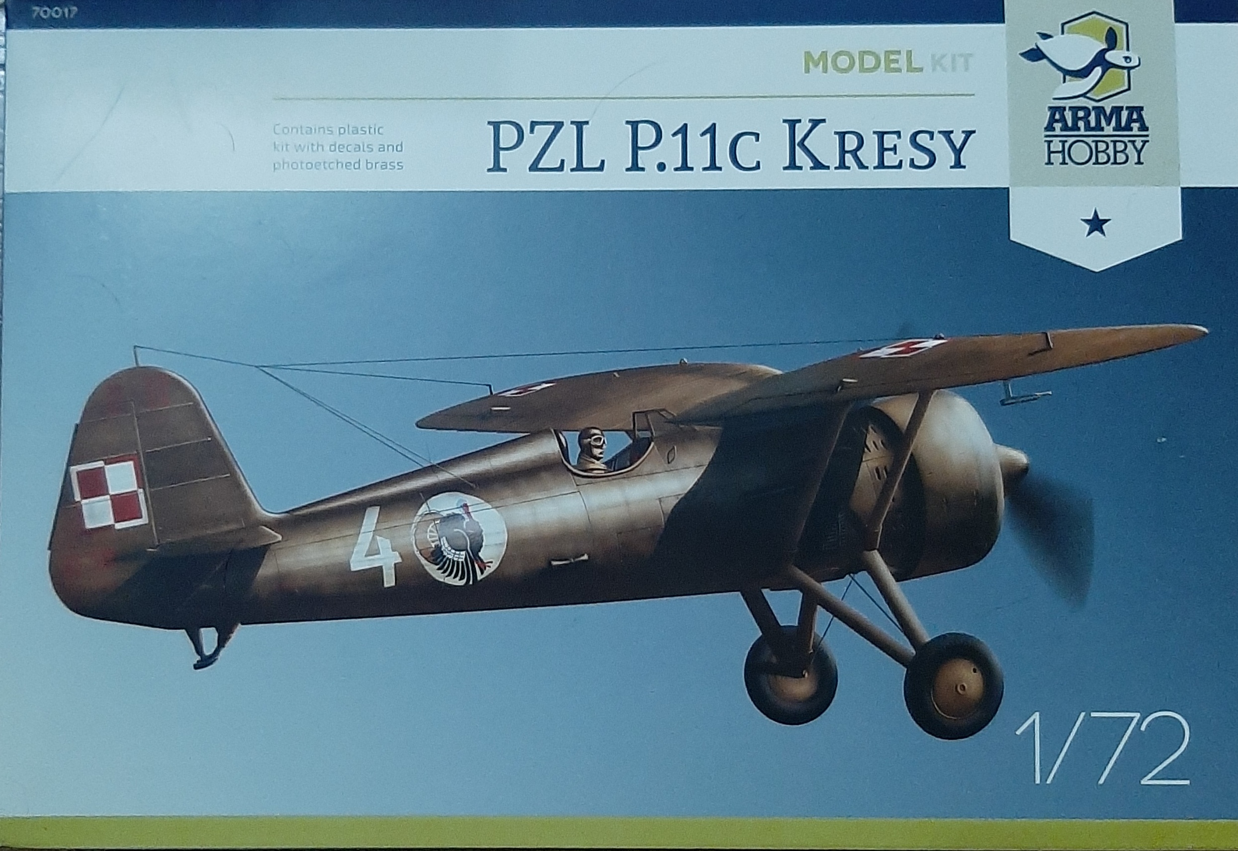 1/72 PZL P.11 Kresy