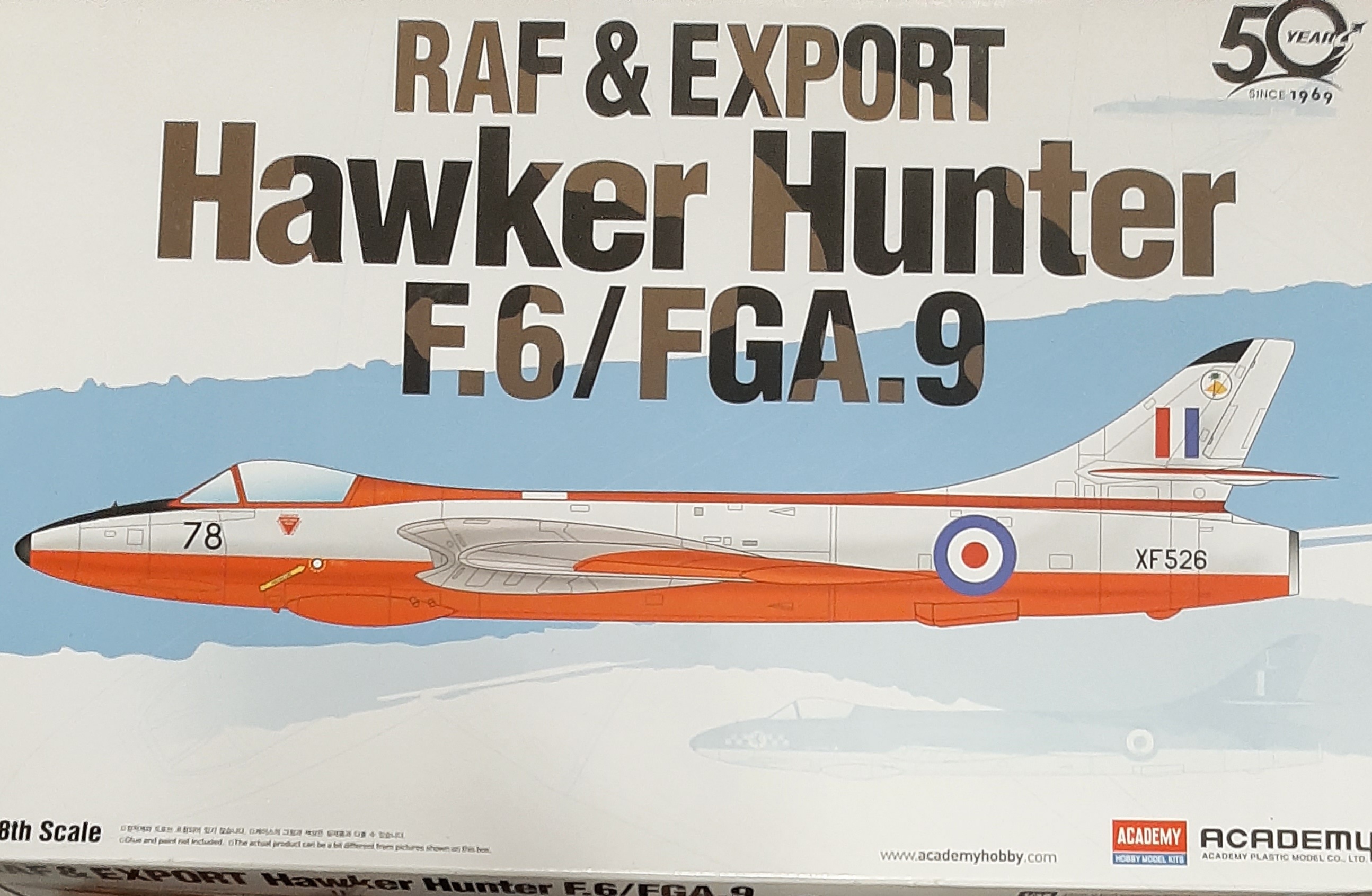 1/48 Raf & Export Hawker Hunter