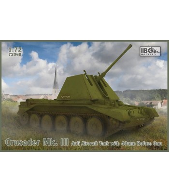 1:72 Crusader Mk. III Anti Aircraft Tank with 40mm Bofors Gun
