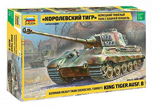 Zvezda - Plastic Model Kit - German Heavy Tank (Henschel Tower)