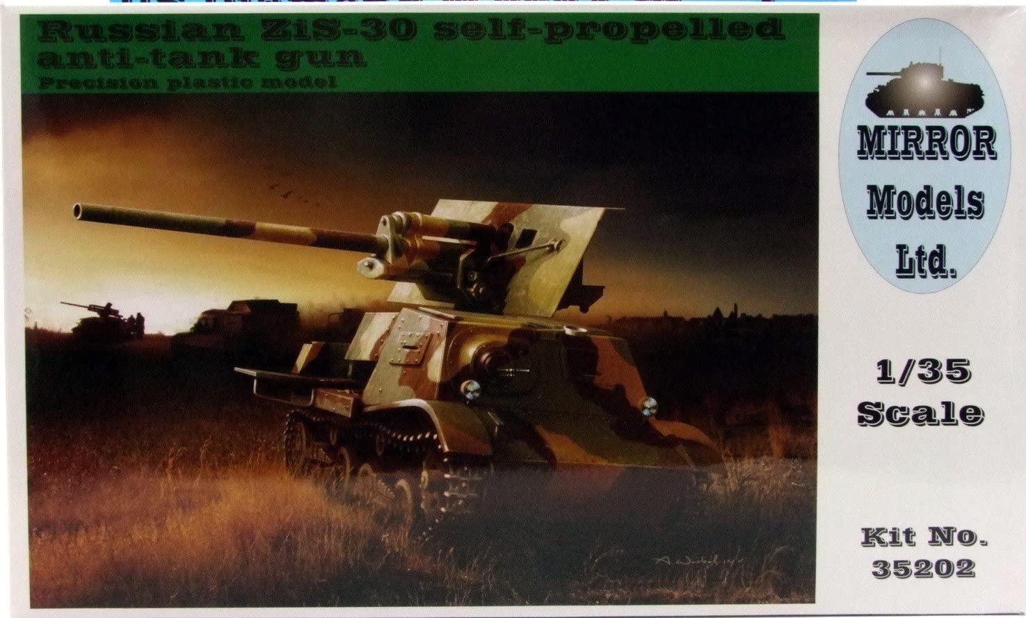 1/35 ZiS-30 Self-Propelled Anti-Tank Gun