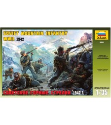 1:35 SOVIET MOUNTAIN TROOP WWII - 6 figures